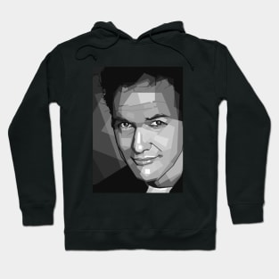 Norm Macdonald Grayscale Hoodie